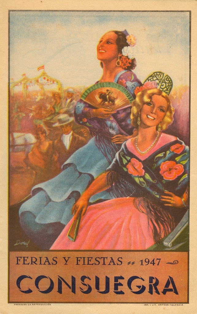 Fiestas patronales en honor al Santísimo Cristo de la Veracruz 1947 Consuegra